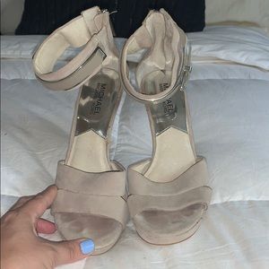 Michael Kors platform pumps